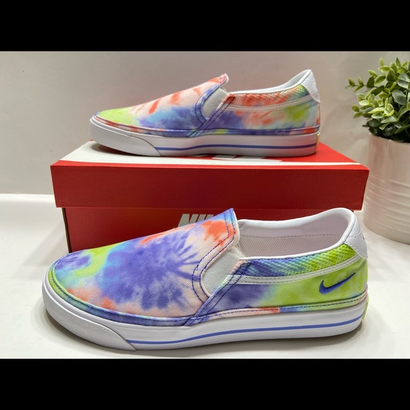 NEW Nike Court Legacy Tie Dye Women’s Sneakers Multicolor Size 7, 7.5, 8.5 - Picture 8 of 10